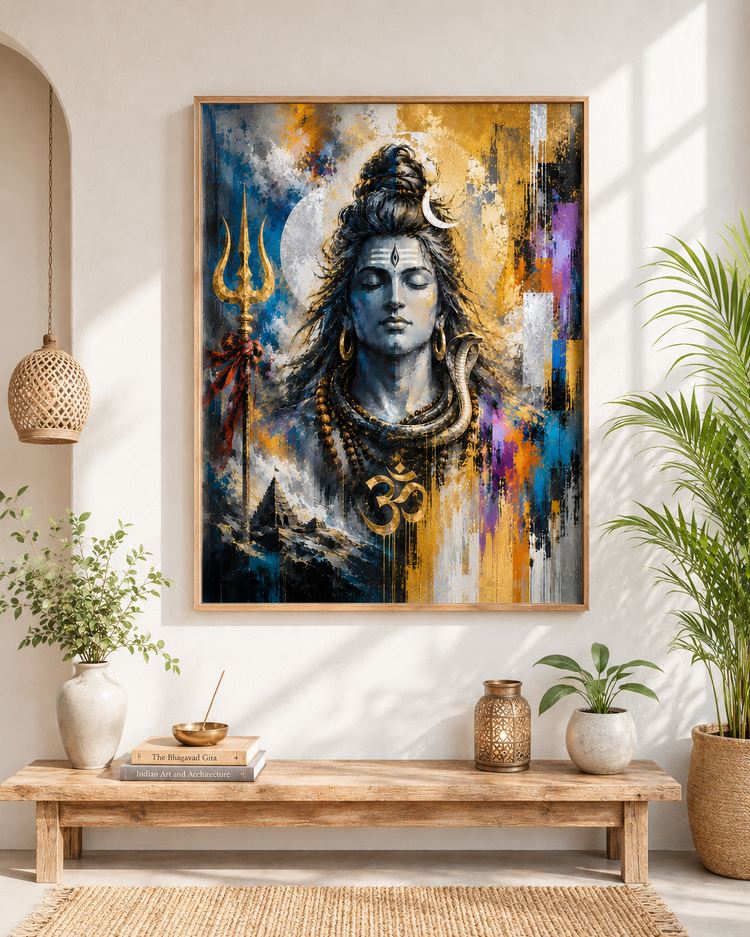 LORD SHIVA digital painting
