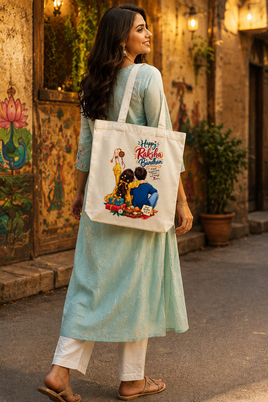 Raksha Bandhan Special Canvas Bag ❤️