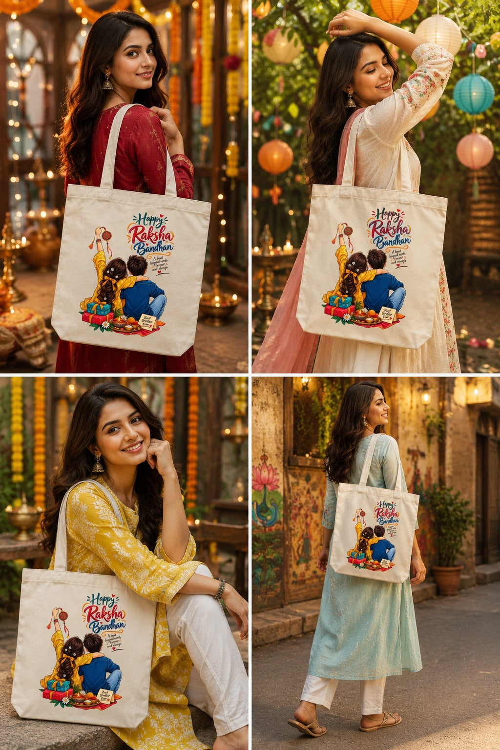 Raksha Bandhan Special Canvas Bag ❤️
